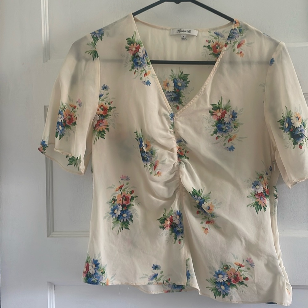 Floral Madewell top